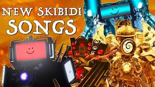 SKIBIDI TOILET SONGS (TOP 7) UPGRADED TITAN SPEAKERMAN Vs CLOCKMAN Vs COMPUTER MAN