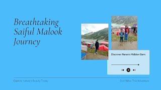 Visit to JHEEL_ SAIF UL _Malook Malka Parbat's beautiful view wonderful rainy day Jabeen vlogs