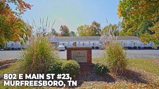 802 E Main St #23, Murfreesboro, TN - Chris Garrett - WEICHERT, REALTORS® -The Andrews Group