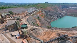 Cliffe Hill Quarry Flight with DJI Phantom 4 Drone