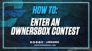 How To: Enter A Contest On OwnersBox