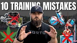 Top 10 Training Mistakes Baseball Players Must Avoid