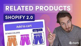 How To Add a Related Products Block to Your Product Page Without Apps - Shopify Dawn Theme