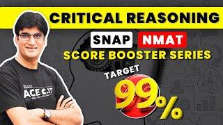 Critical Reasoning for SNAP & NMAT #02 - Statement & Assumptions | SNAP & NMAT Score Booster Series