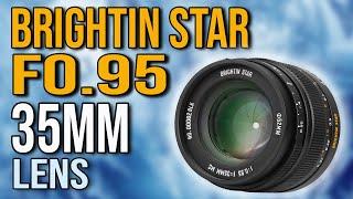 Is this the Fastest APS-C lens ? | BRIGHTIN STAR F0.95 NIGHT GOD 35MM LENS REVIEW