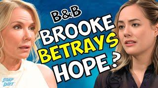 Bold and Beautiful: Brooke Betrays Hope – Why New CEO Flips Back to Forresters? #boldandbeautiful