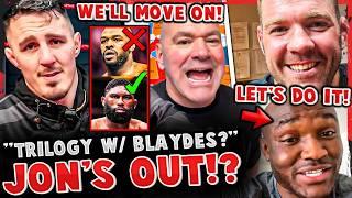 Tom Aspinall CALLS to FIGHT Curtis Blaydes NEXT!? Dricus & Kamaru Usman! Conor McGregor ALTERCATION!