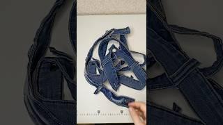 Handmade Kitchen Accessories. DIY Pot Holders. #UpcycledDenim #DIYPotHolders #EcoFriendlyCrafts