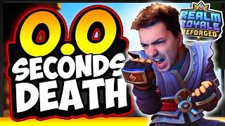 *SOLO VS TRIOS* - 0.0 Seconds DEATH | Realm Royale Reforged