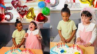 Celebrating Majesty and His Cousin Isidora’s Birthday.