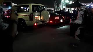 Nissan Patrol Backfire Gulf car Festival 2018 Dubai