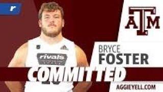 Bryce Foster 4 Star ⭐️⭐️⭐️⭐️  OG Commits To Texas A&M | Career Highlights