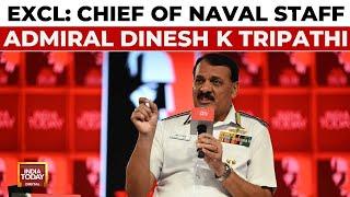 India's War Room: Navy | Admiral Dinesh K Tripathi | Chief Of The Naval Staff | India Today Conclave