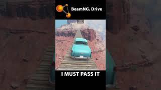 PASSING THE BIGGEST BRIDGE on BeamNG.drive #shorts