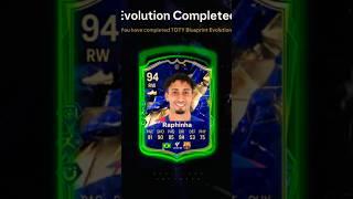 94 Raphinha TOTY Blueprint Evo Player Review EA FC 25 Ultimate Team! #fc25 #eafc25 #eafc