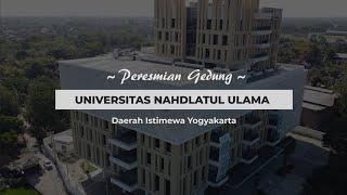 Kampus Universitas Nahdatul Ulama (UNU ) di Yogyakarta Diresmikan Presiden Jokowi