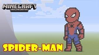 Minecraft: Pixel Art Tutorial and Showcase: Spider-Man