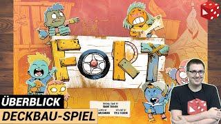 Fort (Grant Rodiek, Leder Games 2020) - Deckbau Spiel