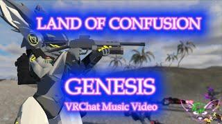 Land of confusion VRChat music video set in the Protogen/Rexouium war