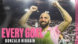 EVERY SINGLE GONZALO HIGUAIN GOAL WITH INTER MIAMI