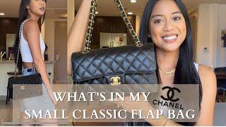 What's in My Bag 2021 | Chanel Bag Classic Flap | What Fits + Review