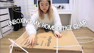 Ergonomic Home Office Chair Unboxing | Ergotune Supreme V3