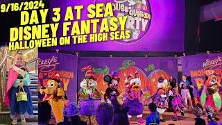 Trick or Treat Day 3 of the Disney Fantasy Halloween on the High Seas - Disney Cruise Line 9/16/2024