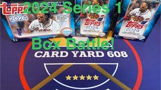 2024 Topps Series 1 - Box Battle! 1 Target mega box versus 4 Hangers. Decent rip