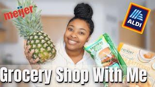 GROCERY SHOP WITH ME + HUGE GROCERY HAUL | PESCATARIAN MEAL IDEAS