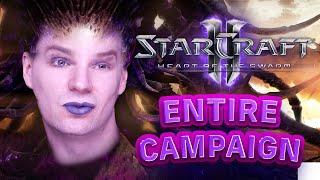 Heart Of The Swarm ENTIRE Campaign - Husky Plays StarCraft 2 - Lets Play Walk Through