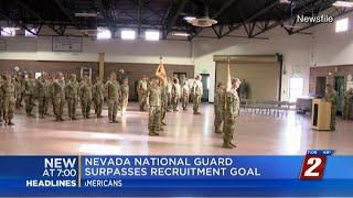 Nevada National Guard Strong Enlistment Numbers