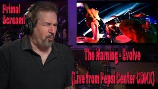 Renaissance Man Reaction to The Warning - Evolve (Pepsi Center CDMX) AWESOME!! And a damn cat hair!