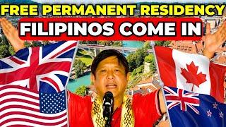 10 POWERFUL Countries Where FILIPINOS Can Get Free Permanent Residency on Day One!