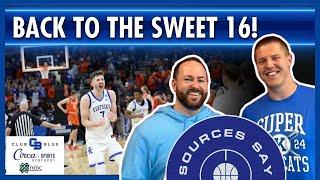 Kentucky beats Illinois! The first Sweet 16 show in Sources Say history!