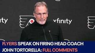 Flyers speak out after firing head coach John Tortorella