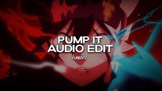 pump it - black eyed peas [edit audio]