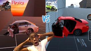 Flexic X VS Drive X Crash Simulator Part 2