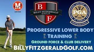 Progressive Lower Body Training: Ground Forces & Club Delivery