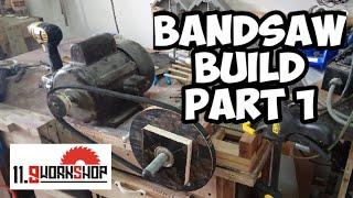 Ang Pangarap Kong Bandsaw (Part 1 - Flanges at Pulleys) | Gene Caralde 11.9 Workshop