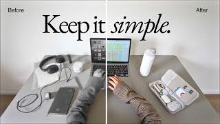  Things you DON'T NEED in your OFFICE | MINIMAL HOME ep. 1