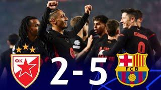 Red Star vs Barcelona [2-5], UEFA Champions League 2024/25 - MATCH REVIEW