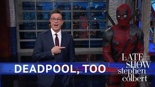 Deadpool Takes Over Stephen's Monologue