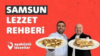 SAMSUN LEZZET REHBERİ (Bafra pidesi, Çakallı menemeni, Samsun döneri, nokul) - Ayaküstü Lezzetler