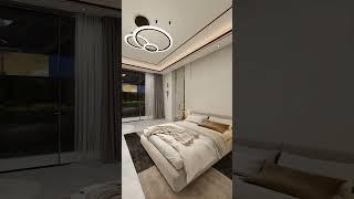 Luxury Bedroom Interior Design #shorts #viralvideo #interiordesign #bedroom