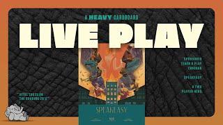 Speakeasy - 2p Play-through by Heavy Cardboard