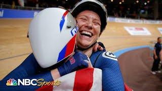 Team USA overthrows the British to claim track cycling gold I NBC Sports