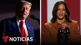 Michigan, estado péndulo, recibió a los candidatos demócrata y republicano | Noticias Telemundo