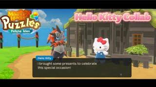 Monster Hunter Puzzles Felyne Isles Hello Kitty Collab Act 1