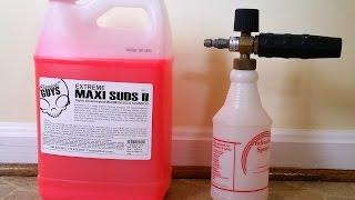 Chemical Guys Maxi Suds ll 2 (foam Cannon) Review and test