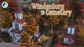 Кладбище Винденбурга│Строительство│Windenburg Cemetery│SpeedBuild│NO CC [The Sims 4]